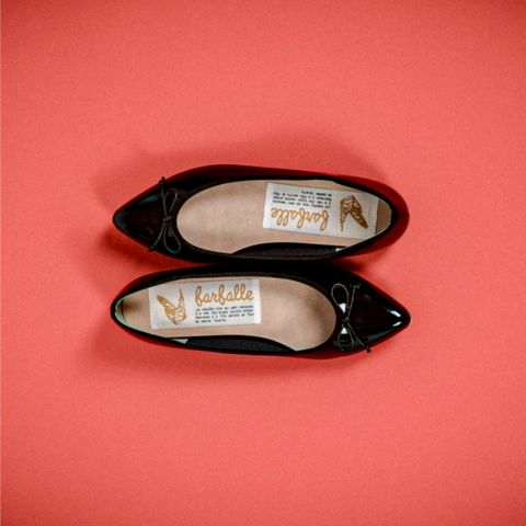 mikan❤️【新品未使用】farfalleバレエシューズブラック❤️ mikan❤️【新品未使用】farfalleバレエシューズブラック❤️ mikan