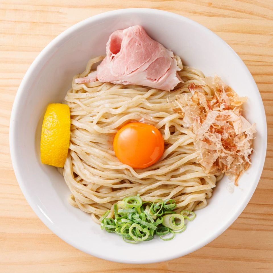 TKM タマゴかけ麺（追い飯付き） | おダシと銀しゃり 中華そば とら松