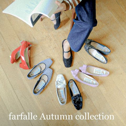 mikan❤️【新品未使用】farfalleバレエシューズブラック❤️ バレエシューズブランド | farfalle【ファルファーレ