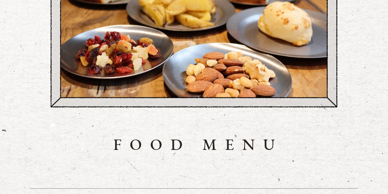 【New Food Menu | 新しいフードメニューのご案内】