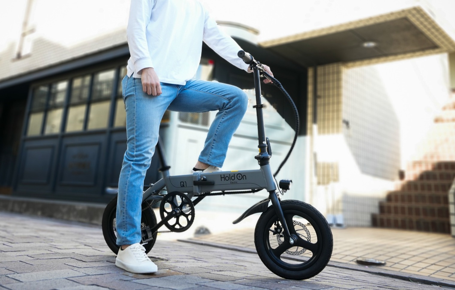 1517番 電動自転車 （安心・安全の専用設計。電動アシスト車の