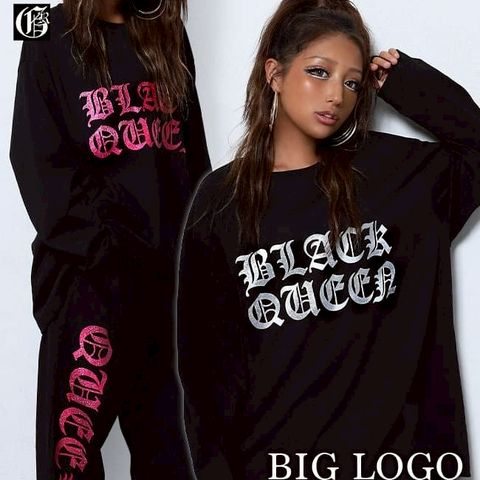 【希少】QUEEN クイーン 公式 スウェット M 2024年製 黒 ロック GALセットアップ【ちゃんかお着用】mavily[品番：BCQW1876220