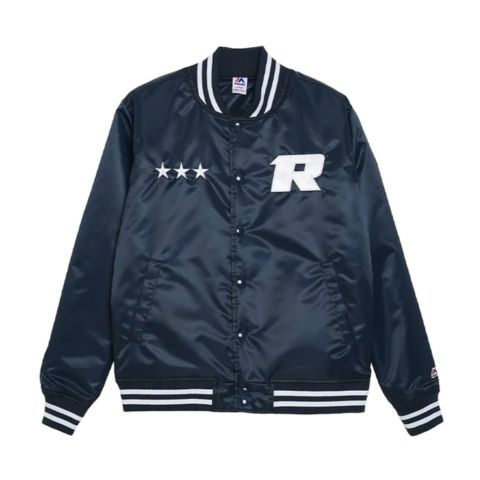 マジェスティック RIZIN サテンジャケット / BLACK