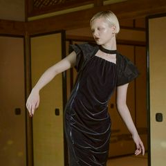 新品✨Mサイズ　お値下げしました！ANDRESD ドレス　シノワズリ　ネイビー 楽天市場】【公式】 ANDRESD アンドレスド 【 chinoiserie