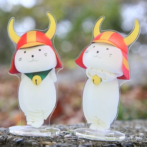 ひこにゃん　ハート持ちぬいぐるみ 鐘の丸・戦国桜売店限定品 J-SELECT ONLINE STORE
