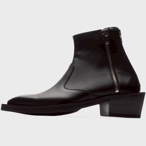 sonshinbal ロングブーツ SONSHINBAL(ソンシンバル) ジップブーツ4321 4321 ブラック