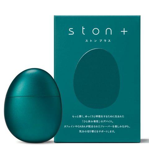 ブリージングデバイス ston（ストン） 浅葱（Asagi） 深呼吸の習慣化をもたらすブリージングデバイスファミリー「ston s